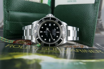 Modern Rolex 16600 Sea-Dweller 4000 with boxes, papers & tool kit, A Serial 1999 